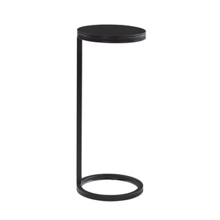 Yancey - Round Accent Table - Antique Bronze