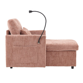 Multifunctional Recliner Sofa With Storage And Phone Bracket
