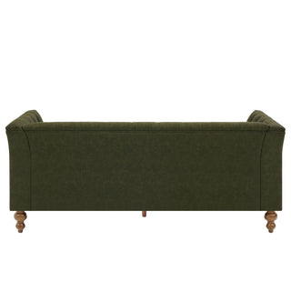 Chesterfield Sofa With Flared Arms For Living Room