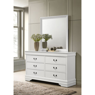 6 Drawer Dresser With Mirror