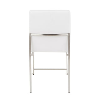 Fuji - Contemporary Modern Elegance High Back Dining Chair (Set of 2)