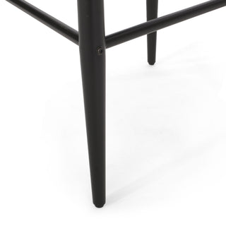 Upholstered Bar Stools (Set of 2) - Charcoal