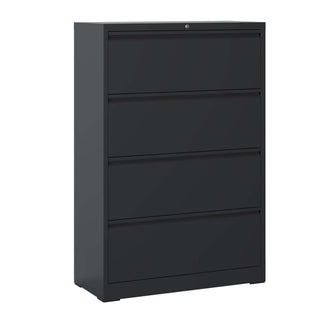 Lateral File Cabinet, Heavy Duty Filing Holds Letter/Legal/A4 Files