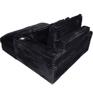 Chaise Lounge With 2 Cup Holders And USB Ports