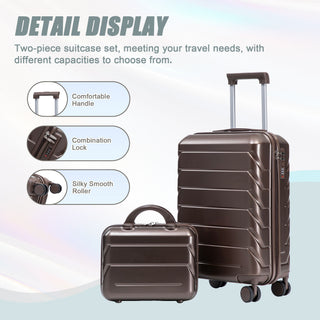 Spinner Luggage Set With Combination Lock