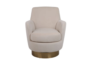 Teddy Swivel Barrel Chair, Swivel Accent Chairs Armchair For Living Room