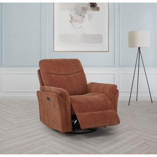 Beacon - Power Swivel Recliner With USB Charging And Adjustable Recline