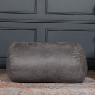 Michael - Modern Cylindrical Suede Bean Bag Chair