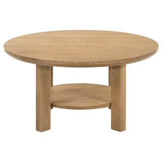 Crispin - 2 Piece Coffee Table Set With Open Shelves