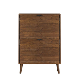 Medieval - Independent Shoe Cabinet With 2 Flip Drawers