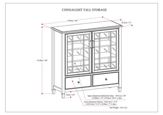 Connaught - Tall Storage Cabinet