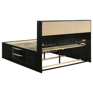 Palamino - 5 Piece Eastern King Bedroom Set - Black