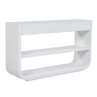 Console Table With 3 Soft Close Drawers & 2 Open Shelves