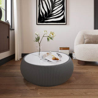 Drum Shaped Coffee Table