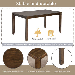 Kitchen Dining Set, Rectangular Dining Table