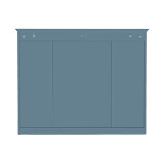 Wall Mounted Medicine Cabinet With Mirror, Storage Cabinet Featuring 6 Open Shelves And Adjustable Interior