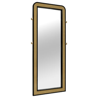Benson - Standing Floor Mirror - Black