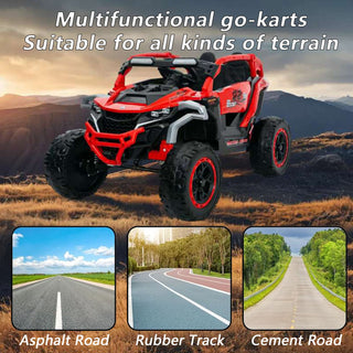 Ride On Kids Electric Truck With Remote Control, Front & Rear Suspension