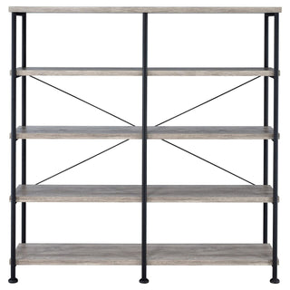 Double Wide Bookcase Shelves - Gray