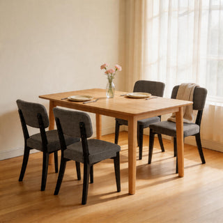Contemporary Armless Dining Chairs (Set of 2)