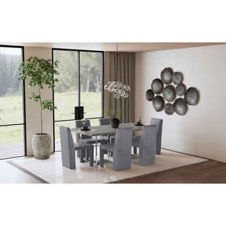 Santa Cruz - Upholstered Dining Side Chair (Set of 2) - Gray