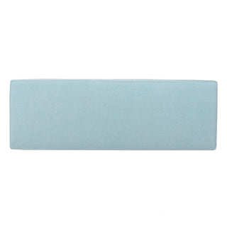 Contemporary Storage Ottoman Bench With Upholstery