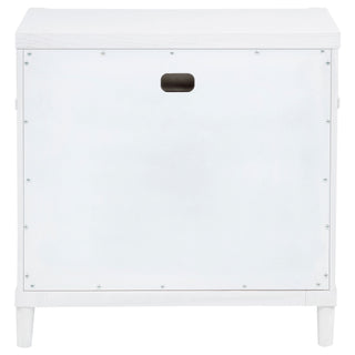 Robinson - 3 Drawer Nightstand - White