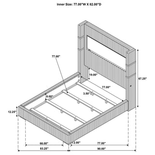 Judah - Flame Visualizer Bed