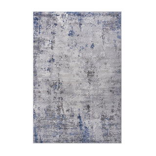 Marfi - 5' X 7' Abstract Area Rug - Silver