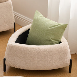 Upholstered Storage Ottoman Set With Reversible Lid