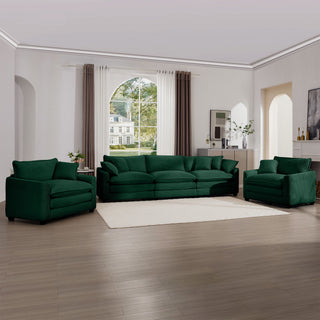 Elegant Oversized Sectional Sofa Set With Deep Seats And Flexible Layout