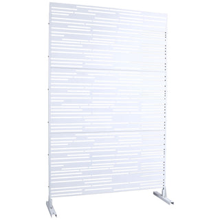 Outdoor & Indoor Freestanding Metal Privacy Screen