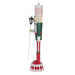 Classic Nutcracker Holiday Decor, Durable Construction - Green / Red / White