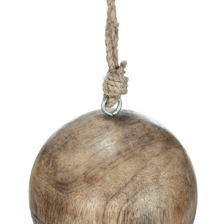 Christmas Ball Ornaments, Wood Decorative Hanging Ball Christmas Tree Ornaments For Holiday Party Decorations