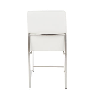 Fuji - Contemporary Modern Elegance High Back Dining Chair (Set of 2)