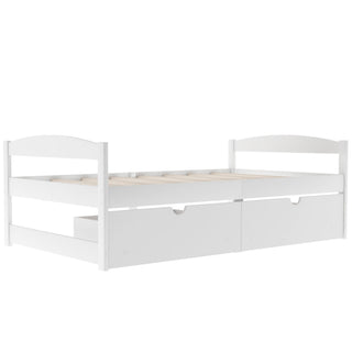 Platform Bed With 2 Drawers