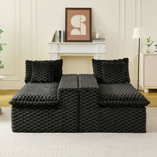 Multifunctional Sofa, Side-By-Side Or Facing Each Other