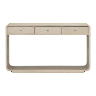 Console Table With 3 Drawers And Display Shelf