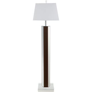 Echolls - Lamp With Scalloped Accents And Mirror Detail