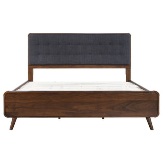 Carson Carrington - Platform Bed With Tufted Upholstery