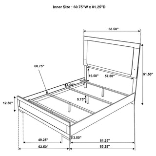 Lincoln - Bedroom Set With LED Lighting