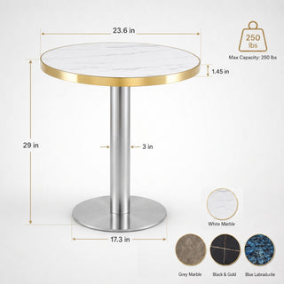 Elegant Modern Round Bistro Table