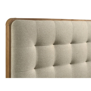 Winston - Platform Bed With Upholstered Headboard