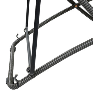 Outdoor Folding Chair With Adjustable Backrest (Set of 2)