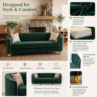 3 Seater Classic Sofa, Living Room Furniture