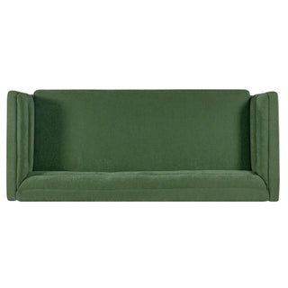 3 Seater Sofa Upholstery With Square Arms, Living Room Couch