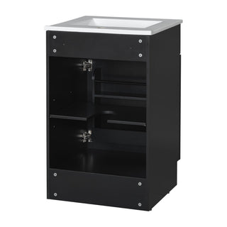 Bathroom Vanity With Sink, Cabinet With Adjustable Shelf