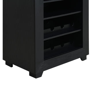 Hurricanes - Dartboard Cabinet With Speaker And LED - Black