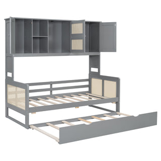 Daybed And All In One Cabinet And Shelf