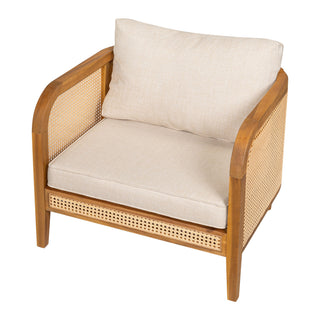 Kirkby - Bohemian Outdoor Patio Cushioned Arm Chair